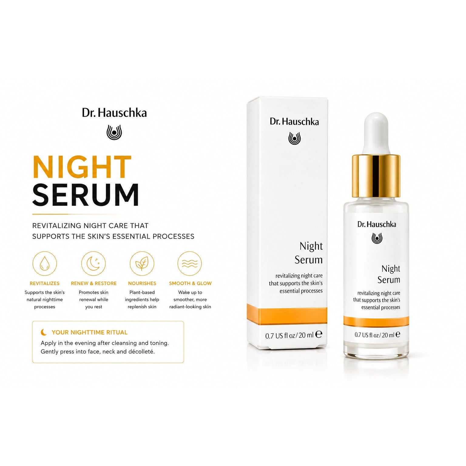 SALE: Dr. Hauschka Night Serum Revitalizing Nite Care