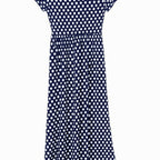 Mengpipi Women's Polka Dot Maxi Dress - Size: M