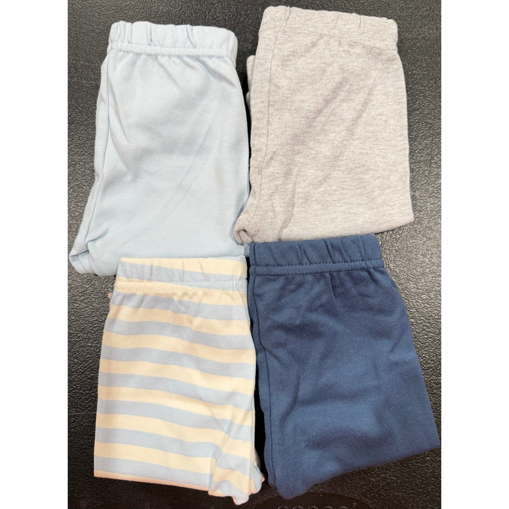 Set of 4 Baby Bottoms Pants Leggings Size 0-3m