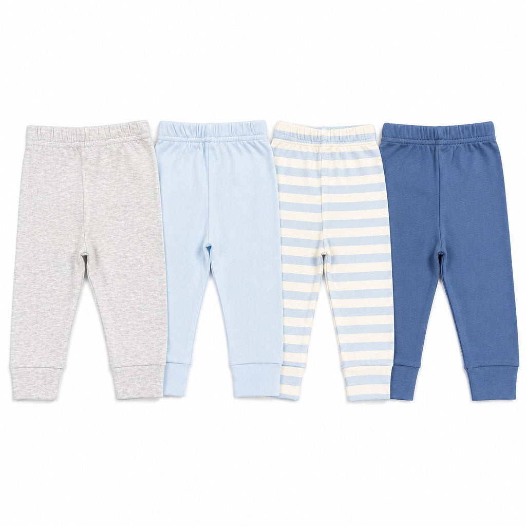 Set of 4 Baby Bottoms Pants Leggings Size 0-3m