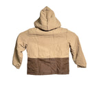 Kid's Tan & Brown Hooded Jacket for Toddlers Size 5Y