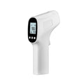 Conair Care Infrared Forehead Thermometer displaying digital temperature reading on a person's forehead