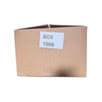 50-piece wholesale box of new women's dresses by Republic Mercantile, showcasing a variety of styles in the lot.