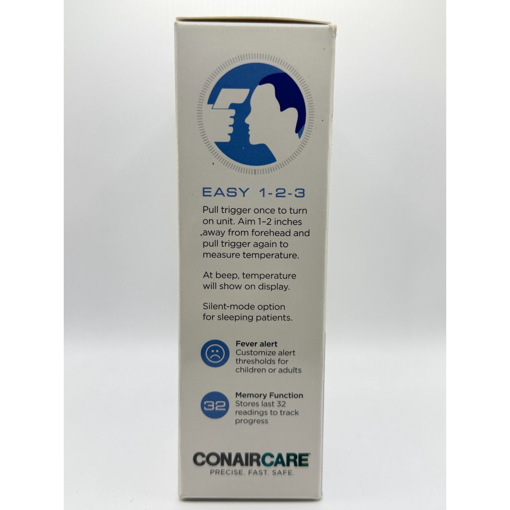 Conair Care Infrared Forehead Thermometer New In Sealed Box