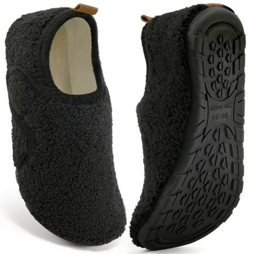 Ecetana Women Slippers Fuzzy Warm Slip-On Size 7/8