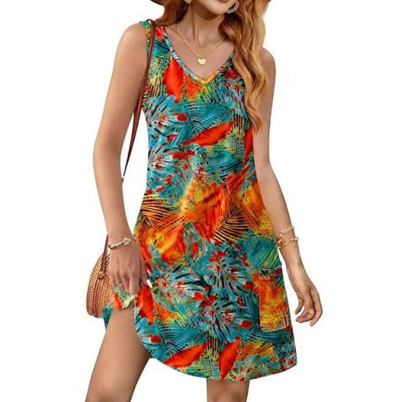 50-piece wholesale box of new women's dresses from Republic Mercantile, showcasing a variety of styles and colors.