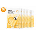 Mooyam Vitamin C Serum Facial Mask 10-Pack