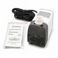 Knifel AT-707 submersible water pump with adjustable flow rate, 880 GPH, 45W, shown in a close-up image.